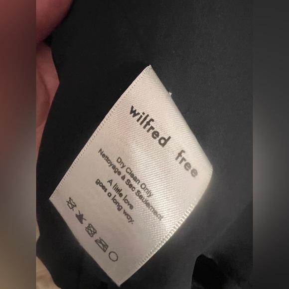 Aritzia Wilfred Free Felicity Tie back cami slip lined midi dress - Picture 7 of 8